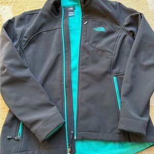 The North Face Women's Jacket in Black and Teal